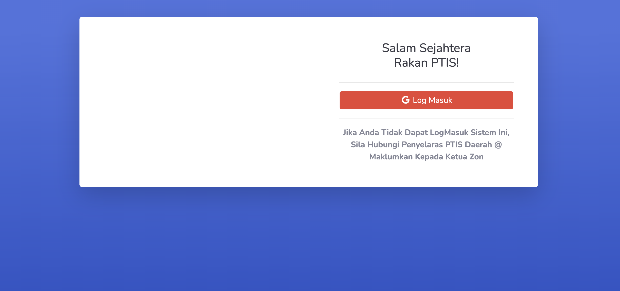 Sistem Egerak PTIS Negeri Johor